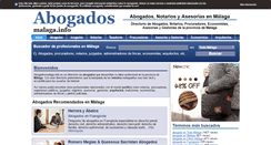 Desktop Screenshot of abogadosmalaga.info